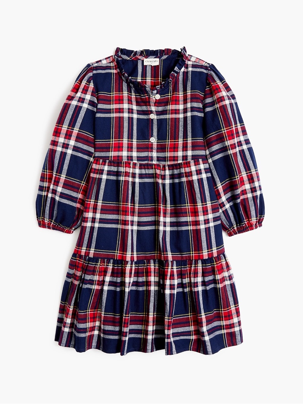 Crewcuts plaid dress